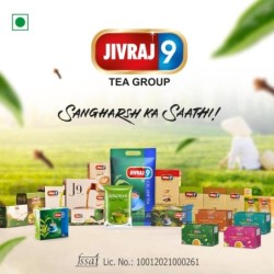 Jivraj 9 Ctc Tea Leaf, Premium Assam Tea Leaves, Crush-Tear-Curl Tea