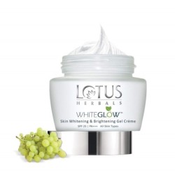 Lotus Herbals Whiteglow Skin Whitening & Brightening Gel Creme SPF