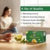 Jivraj9 Mint Green Tea 25 Biodegradable Tea Bags Refreshing Mint