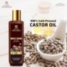Khadi Organique Castor Oil 100% Pure & Cold Pressed Virgin Grade