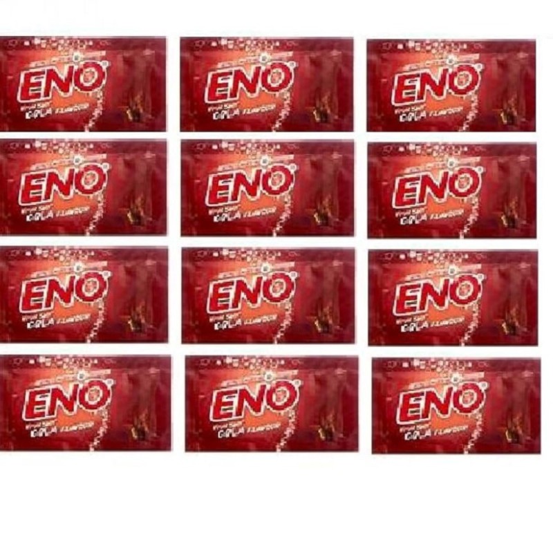 Eno Fruit Salt Cola Flavour Sachets 10 Packs