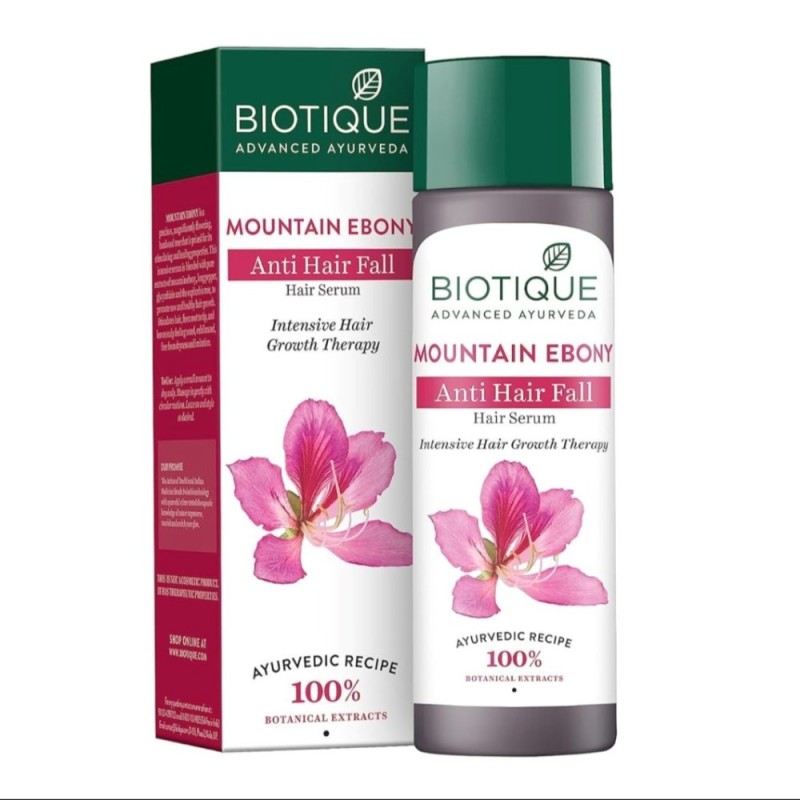 Biotique Bio Mountain Ebony Vitalizing Serum Prevents Hair Fall