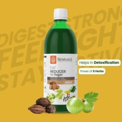 Krishna's Herbal & Ayurveda Fat Reducer Juice - (Pack