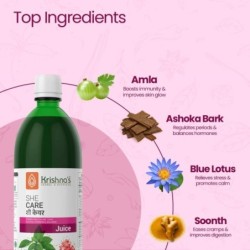Krishna's Herbal & Ayurveda She Care Juice, Herbal Supplement